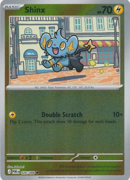 Perfect Order Shinx #026 reverse holo